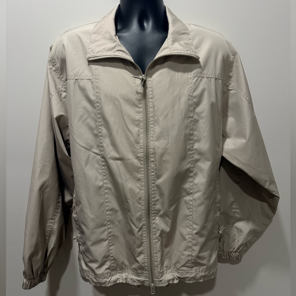 Lacoste Men's Light Tan Windbreaker